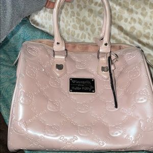Patten leather hello kitty purse